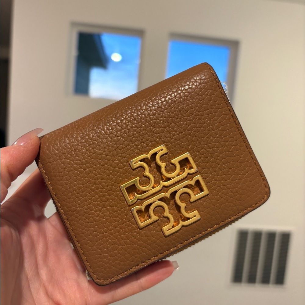 Tory Burch Tan Leather Wallet